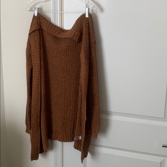 Rust oversized cardigan - Picture 1 of 1
